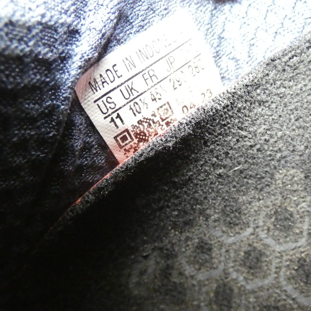 Adidas x_Plrboost Mens US 11 Running Shoes Gray Blue Lace Up Athletic Sneakers - Picture 9 of 10